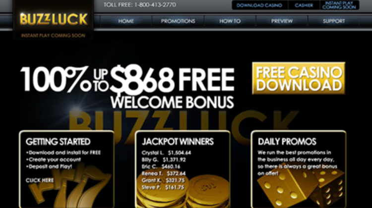 Sites Similar to Buzzluck Casino + Sister Sites