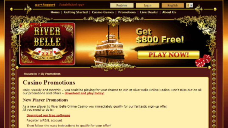 Sites Similar to River Belle Casino + Sister Sites