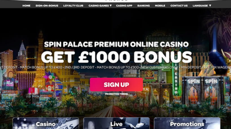 Sites Similar to Spin Palace Casino + Sister Sites